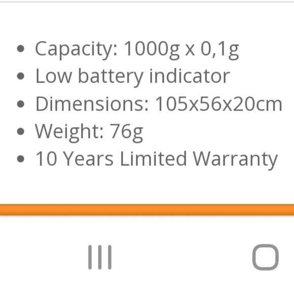 Professional Digital Mini Scale - Picture 4 of 4